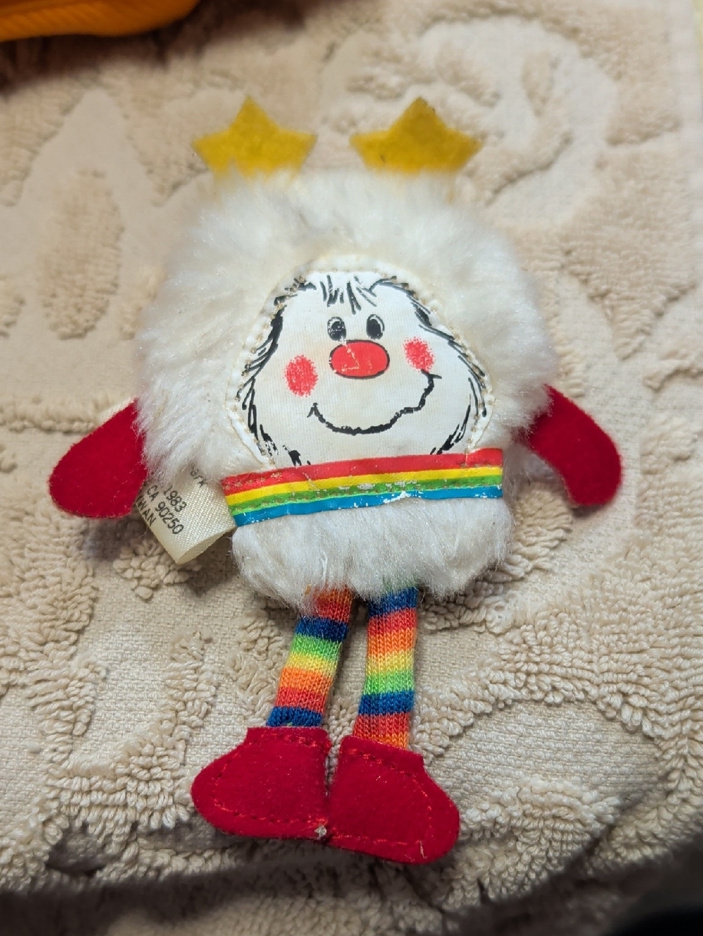 Vintage 80s Rainbow Brite's Friend Twink Plush